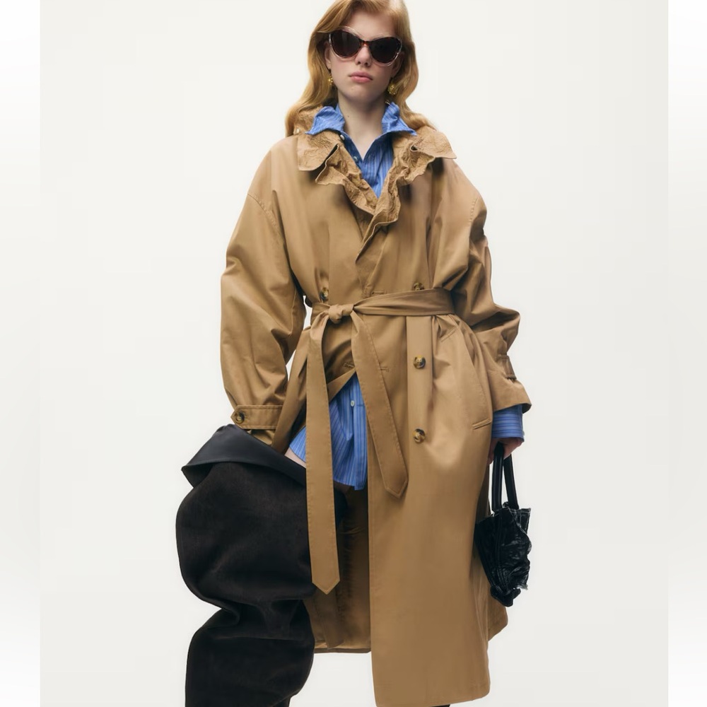 NWT GLENN MARTENS HM TRENCH COAT